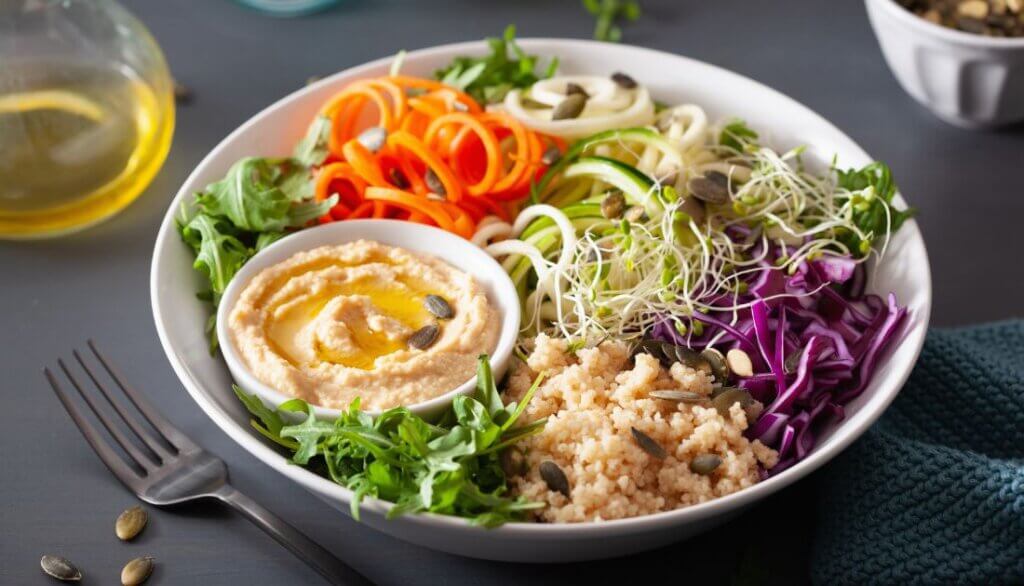 panera bread power chicken hummus bowl